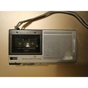 Vintage Panasonic Microcassette Tape Recorder RN-15 Voice - untested AS IS
